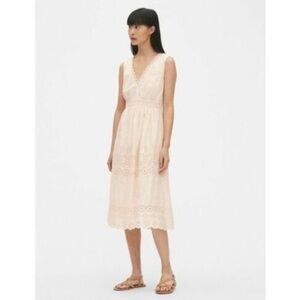 Gap Light Pink Eyelet Dress